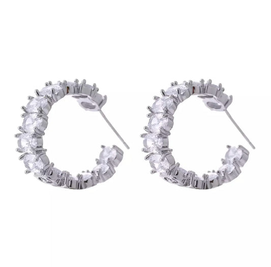 Lovelyn Earrings - Silver